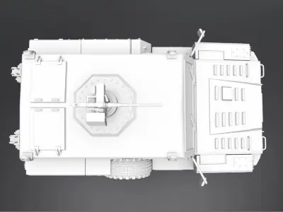 Paramount Marauder Scale model   3D print model