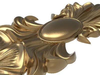 decorative pattern ready for 3D printing 3D model 59