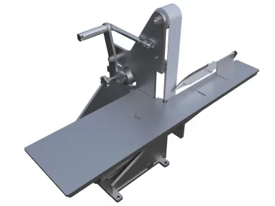 Small belt grinder 3D model purchase