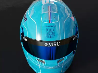 F1 Pierre Gasly Helmet 2026 3D model
