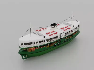 Star Ferry 3D model