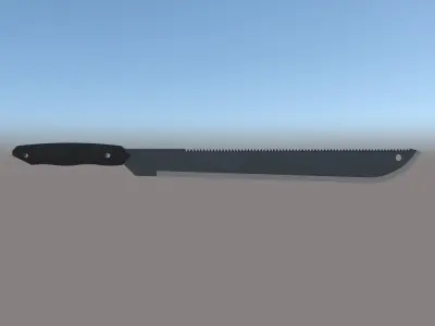 Intario ICK-Machete-P5 Low-poly 3D model