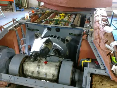 Full-interior T-34-85 Tank Free 3D print model