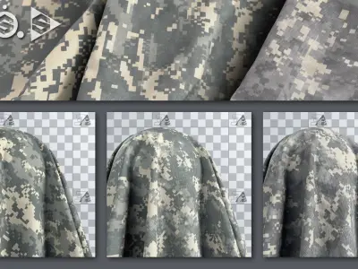 US Army UCP Camo Generator Texture