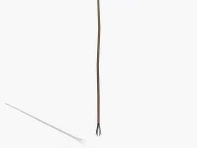 Javelin  Low-poly 3D model