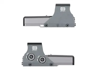 EOTech 512 Holographic Sight Low-poly 3D model