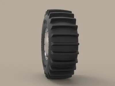 Wheel of SHERP 3D model
