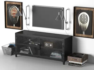 Console Hopper 3D model