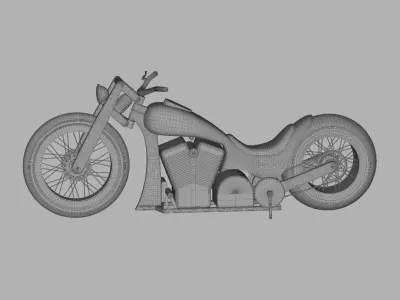 Electric Bike Free 3D model