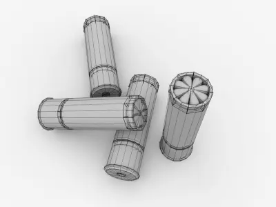 Shotgun Shells 3D model purchase