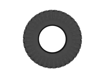 offroad tyre 3D model