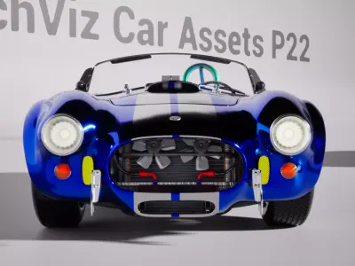 ArchViz Car Assets P22 - Unreal Engine 5 3D model