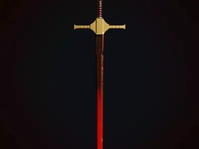 Sword 3D model 3
