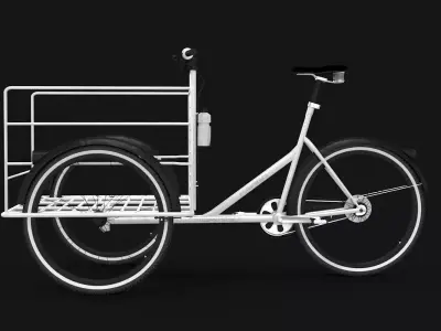 FKV Cargo Bicycle 3D model