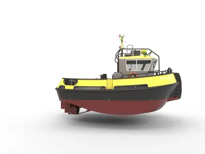 TUG  03 3D model