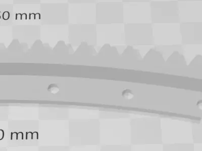 Turntable gears Free 3D print model