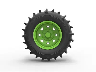 Rear wheel for Dune Buggy 4 3D print model