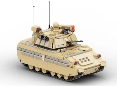 MocBricks3D - Lego M2 Bradley 3D print model