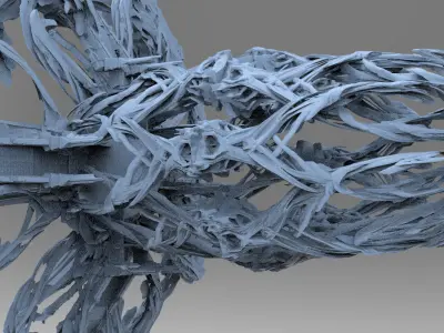 Imperial City Weaved tower 2   3D model