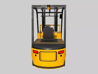 Industrial Forklift Low-poly 3D model buy