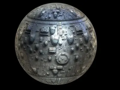 PBR Sci-Fi Seamless Realistic Material SBSAR 4k Texture 017 Texture