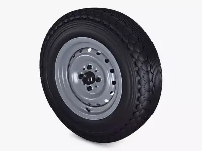 Car Wheel M 1 3D model