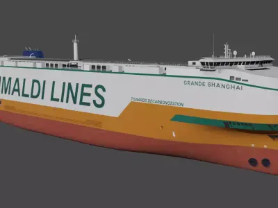 PCTC Grande Shanghai Low-poly 3D model