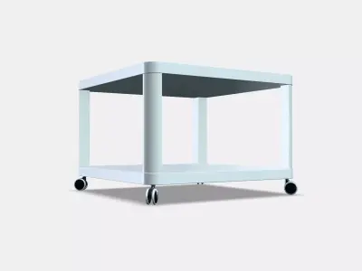 TINGBY Side table on castors 3D model