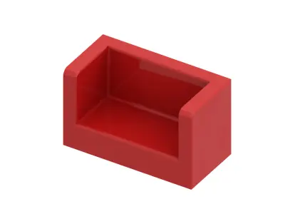 TwindBricks3D - 59 Bricks Panel collection 3D print model