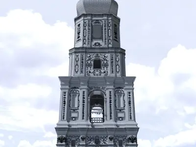 Kyiv Ukraine Saint Sophia Cathedral  UNESCO World Heritage  3D model