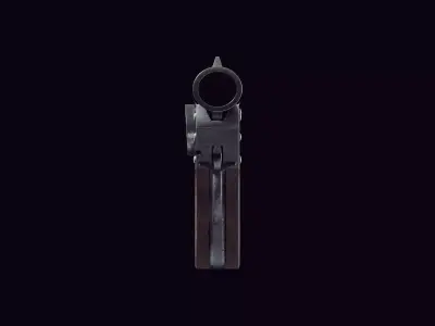 The old Egyptian gun 3D model