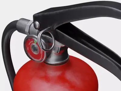Fire Extinguisher Low-poly 3D model 28