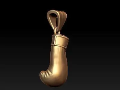 Boxing Glove pendant 3D print model buy