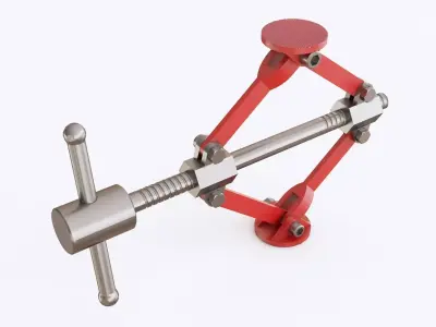 Car Jack 02 3D model