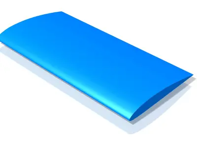 Airfoil Geometry Selection Free 3D model