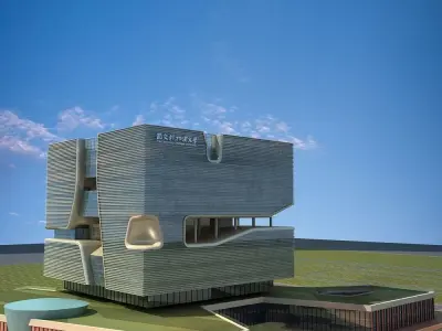 Museum 2 3D model by psrl2023