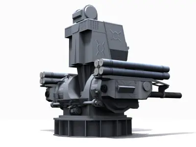 ZRK Pancer ME Low-poly 3D model