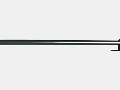 KUNGSFORS Suspension pipe Low-poly 3D model