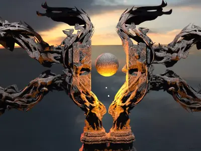 Dantes Inferno Tree Swarm 3D model