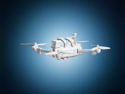 Quadcopter Drone Model 3D print model