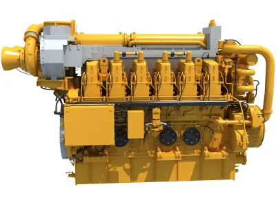 Ship Engine 3D model