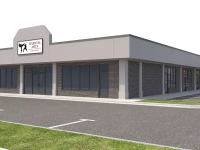 Retail-165 Retail Store 3D model