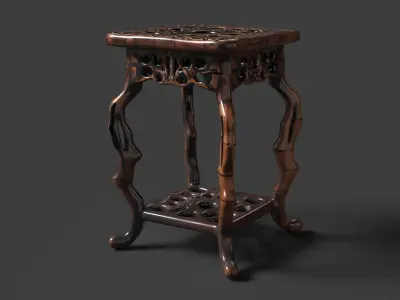 Chinese display stand   Low-poly 3D model purchase
