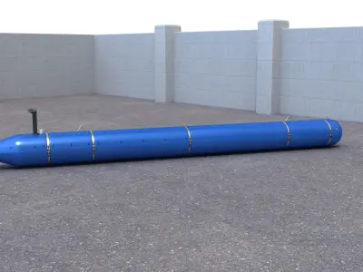 Bluefin Knifefish 3D model