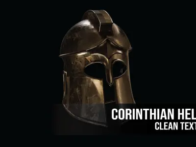 Corinthian Helmet 3D model