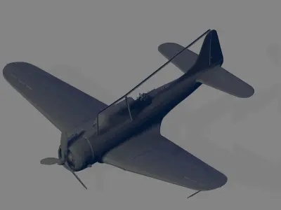 SBD-3 Dauntless 3D model