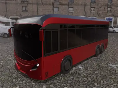 Public Bus 3D model order