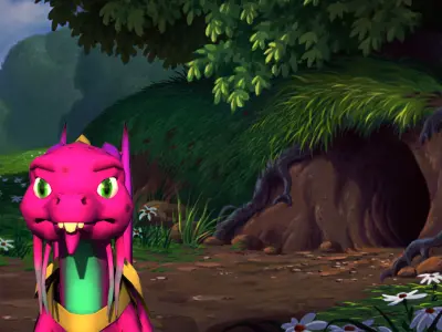 low-poly 3D model for game Low-poly 3D model