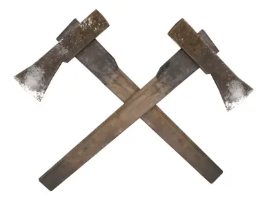 Survival Axe - Game Ready - VR AR Low-poly 3D model