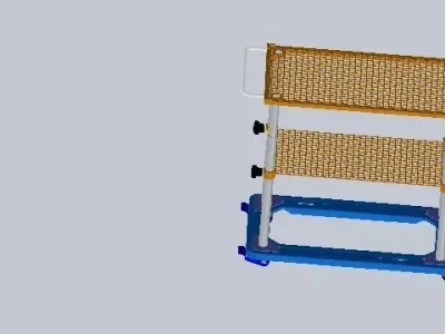 goods shelf 3D model